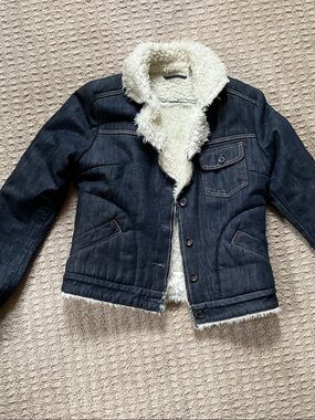 Mavi Cream Sherpa-Lined Jacket